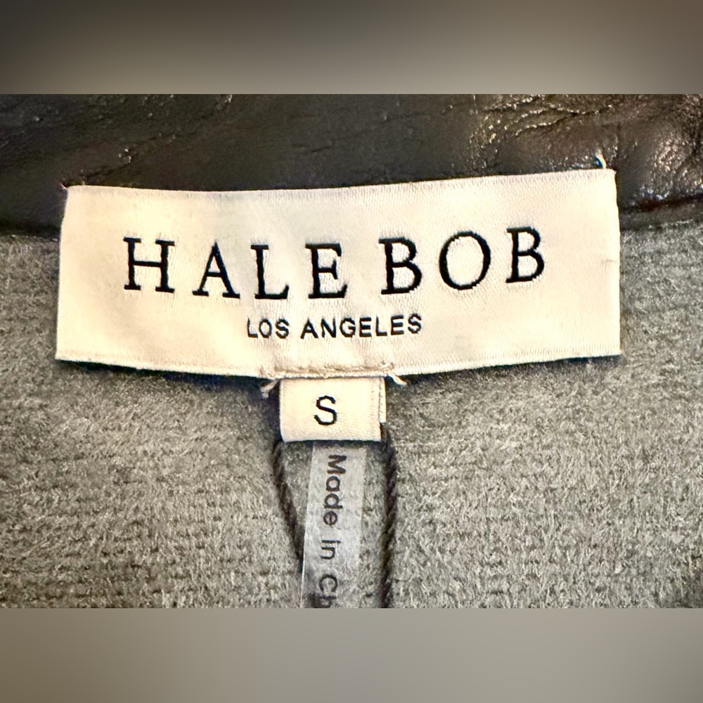 Hale Bob Emily Smocked Vegan Leather Dress - Picture 2 of 6